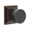 Emtek Bern Knob with Wilshire Rosette