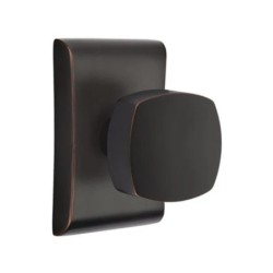 Emtek Freestone Knob with Neos Rosette