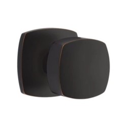 Emtek Freestone Knob with Urban Modern Rosette