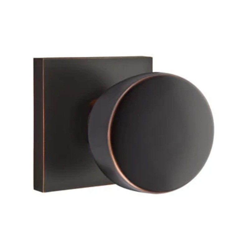 Emtek Laurent Knob with Square Rosette