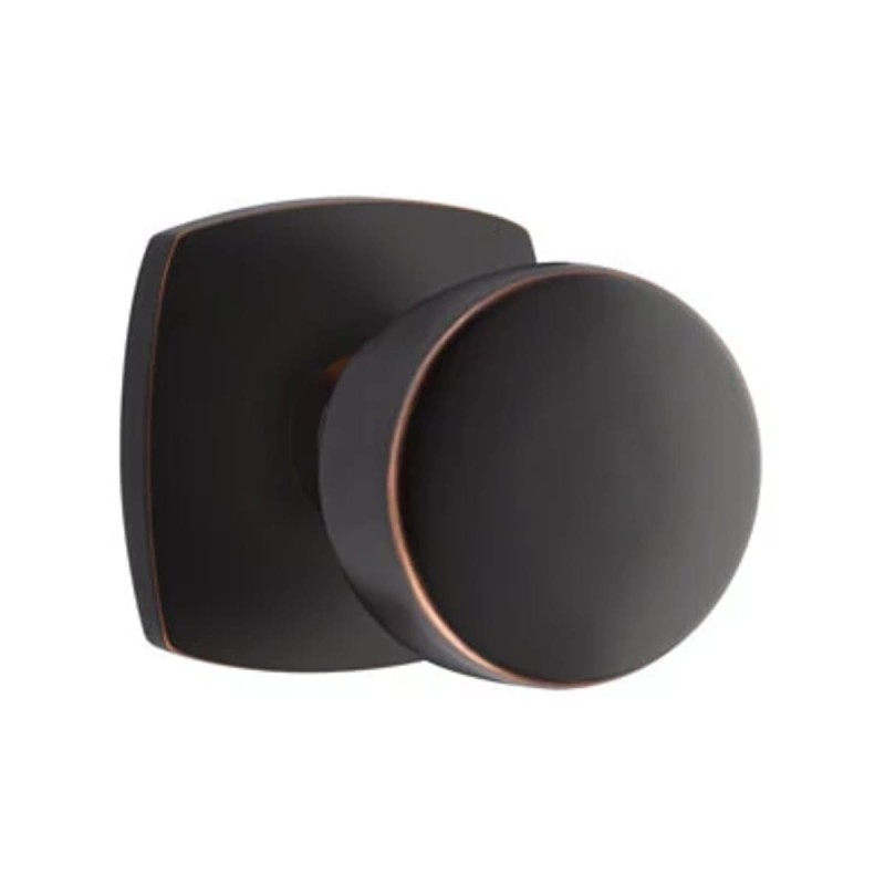 Emtek Laurent Knob with Urban Modern Rosette