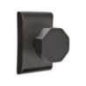 Emtek Octagon Knob with Neos Rosette