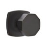 Emtek Octagon Knob with Urban Modern Rosette