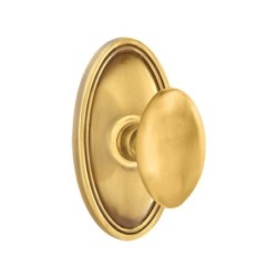 Emtek Egg Knob with Oval Rosette