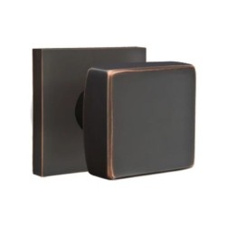 Emtek Square Knob with Square Rosette
