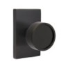 Emtek Verve Knob with Modern Rectangular Rosette