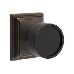 Emtek Verve Knob with Wilshire Rosette
