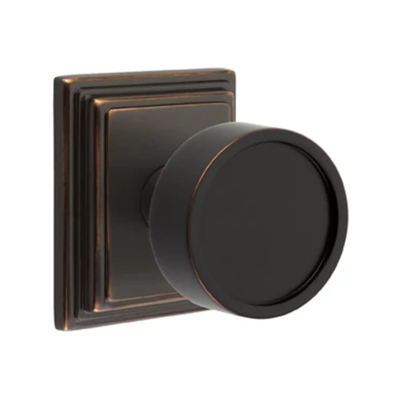 Emtek Verve Knob with Wilshire Rosette