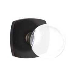 Emtek Bristol Knob with Urban Modern Rosette