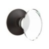 Emtek Hampton Knob with Modern Rosette