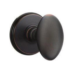 Emtek Egg Knob with Watford Rosette