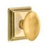 Emtek Egg Knob with Watford Rosette