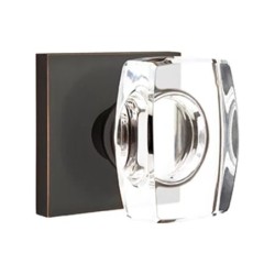 Emtek Windsor Knob with Square Rosette