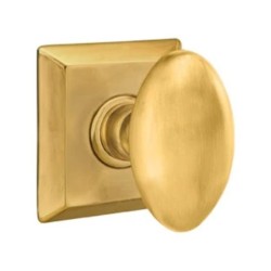 Emtek Egg Knob with Quincy Rosette