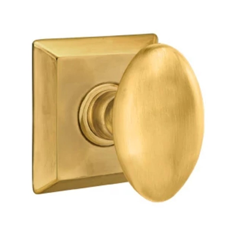 Emtek Egg Knob with Quincy Rosette