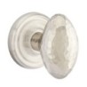 Emtek Hammered Egg Knob with Regular Rosette