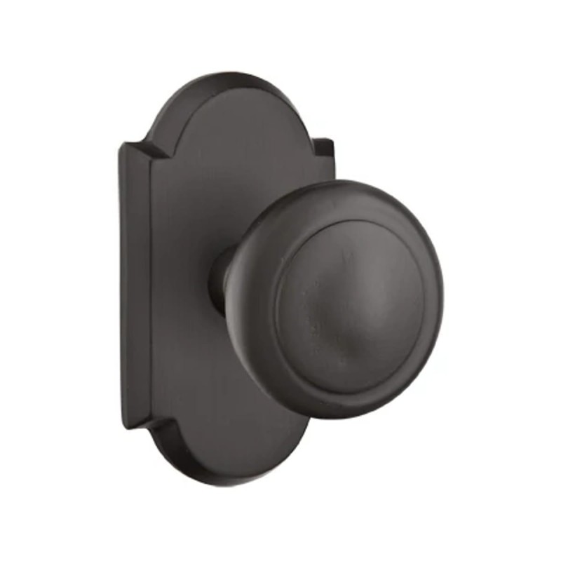 Emtek Butte Knob with Style 1 Rosette