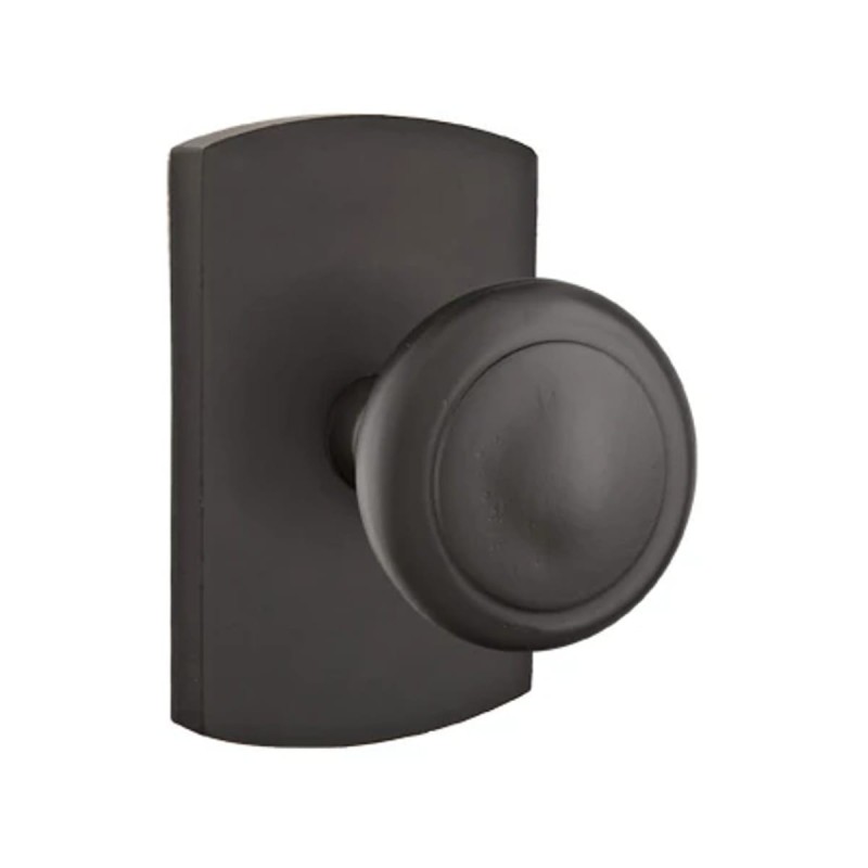 Emtek Butte Knob with Style 4 Rosette