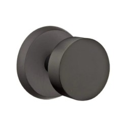 Emtek Round Bronze Knob with Style 2 Rosette
