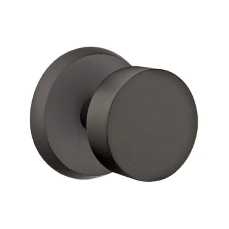 Emtek Round Bronze Knob with Style 2 Rosette