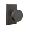 Emtek Round Bronze Knob with Style 3 Rosette