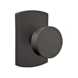 Emtek Round Bronze Knob with Style 4 Rosette