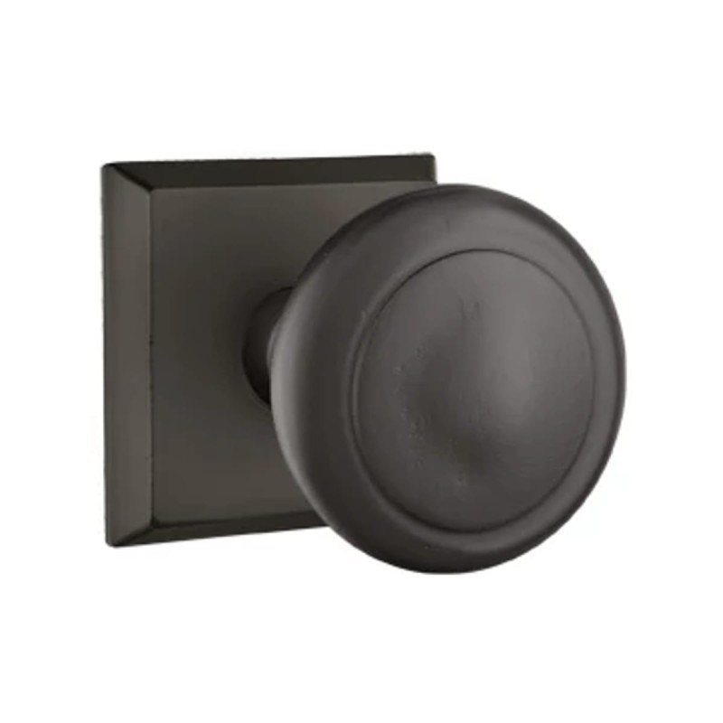 Emtek Butte Knob with Style 6 Rosette