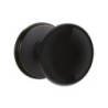 Emtek Ebony Knob with Watford Rosette