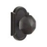 Emtek Bronze Octagon Knob with Style 11 Rosette
