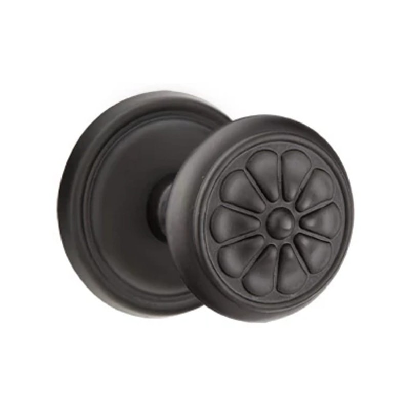 Emtek Petal Knob with Style 12 Rosette