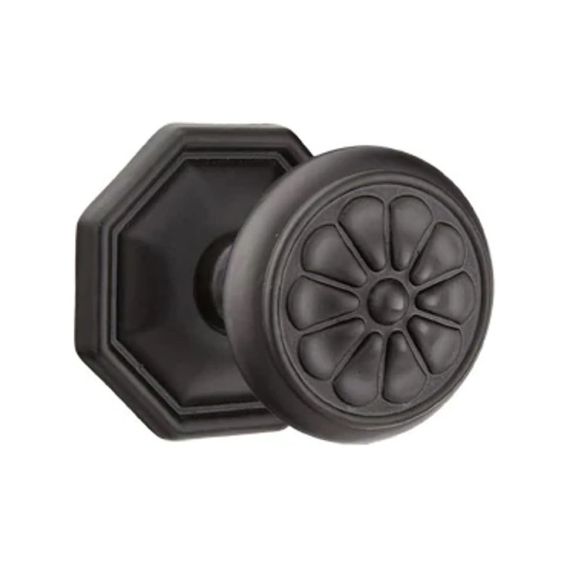 Emtek Petal Knob with Style 15 Rosette