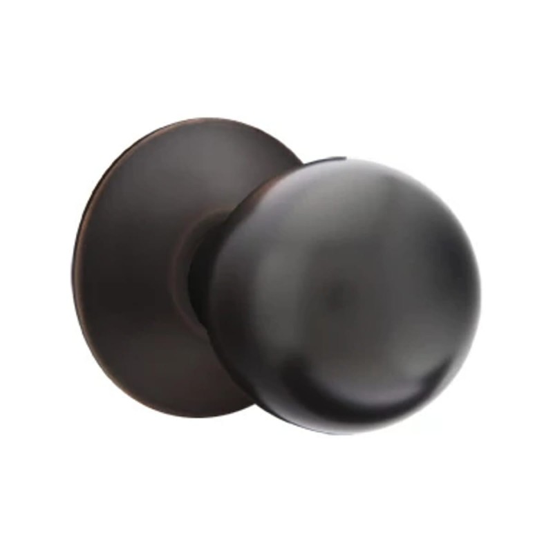 Emtek Orb Knob with Modern Rosette