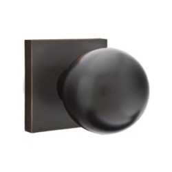 Emtek Orb Knob with Square Rosette