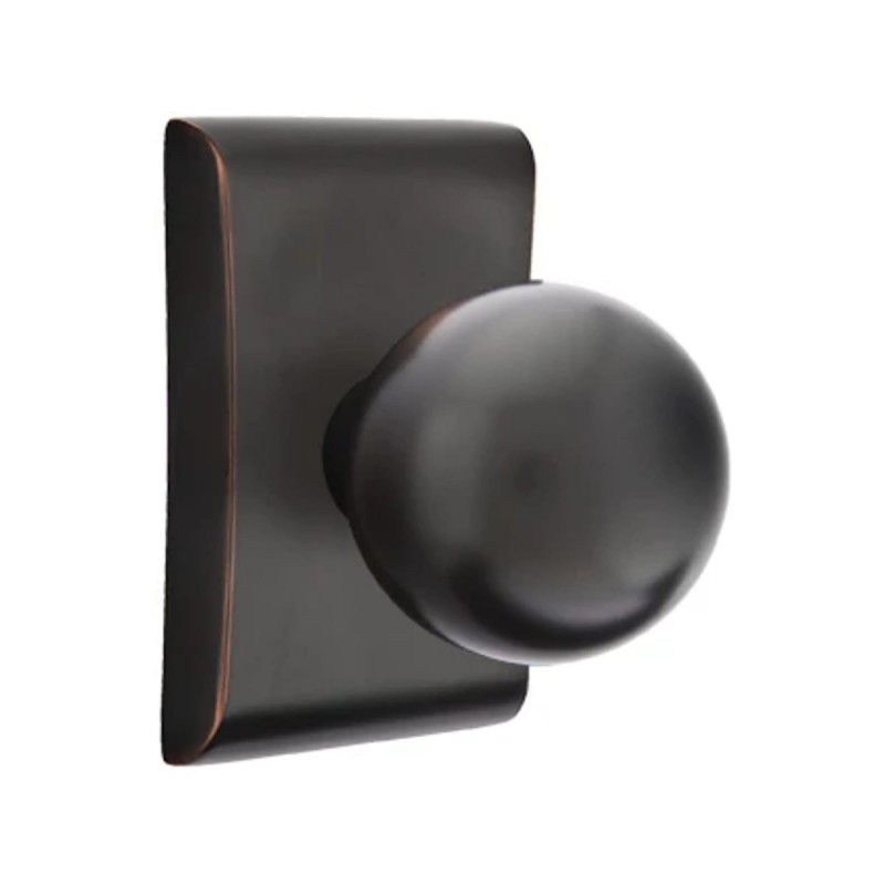 Emtek Orb Knob with Neos Rosette