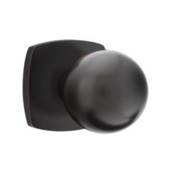 Emtek Orb Knob with Urban Modern Rosette