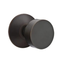 Emtek Round Knob with Modern Rosette