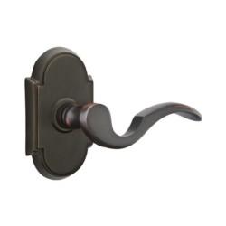 Emtek Cortina Lever with Style 8 Rosette