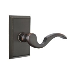 Emtek Cortina Lever with Rectangular Rosette