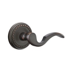 Emtek Cortina Lever with Rope Rosette