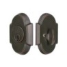 Emtek Style 8 Single-Cylinder Brass Deadbolt Set