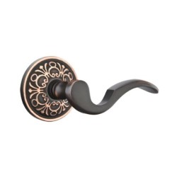 Emtek Cortina Lever with Lancaster Rosette