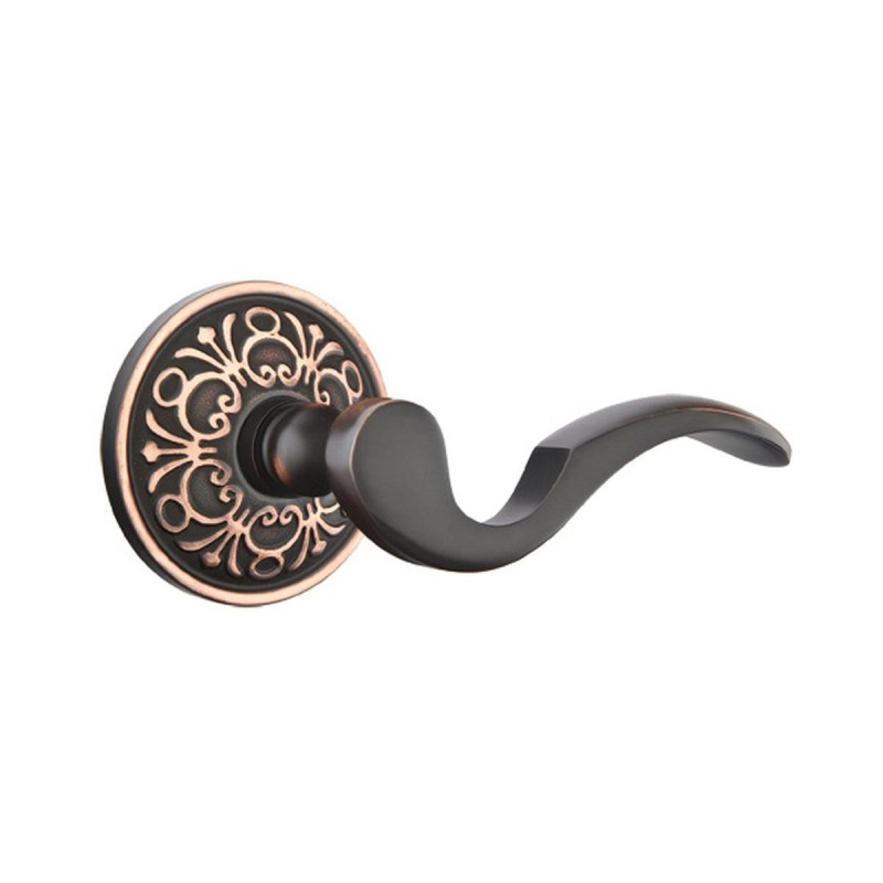Emtek Cortina Lever with Lancaster Rosette