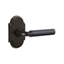 Emtek Manning Lever with Style 8 Rosette