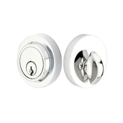 Emtek Modern Single-Cylinder Brass Deadbolt Set