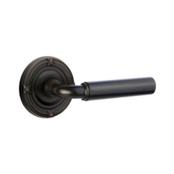 Emtek Manning Lever with Ribbon and Reed Rosette