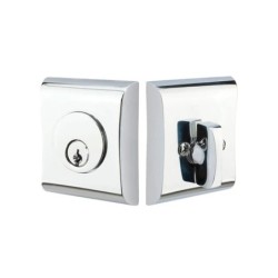 Emtek Neos Single-Cylinder Brass Deadbolt Set