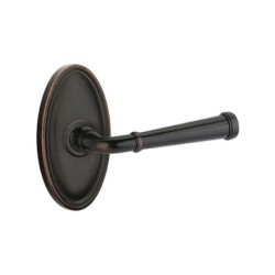 Emtek Merrimack Lever with Oval Rosette