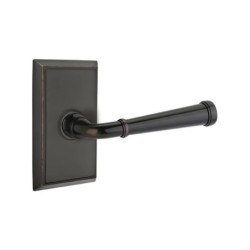 Emtek Merrimack Lever with Rectangular Rosette