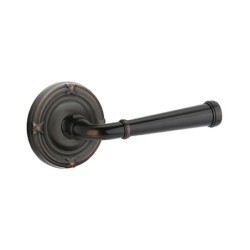 Emtek Merrimack Lever with Ribbon and Reed Rosette