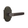 Emtek Milano Lever with Style 8 Rosette